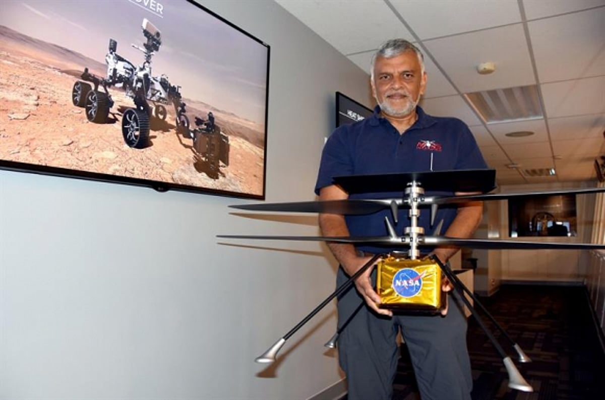The Man Behind NASA's Wright Brothers Moment On Mars Is IIT-Madras Alumnus Bob Balaram - Vimarsana News