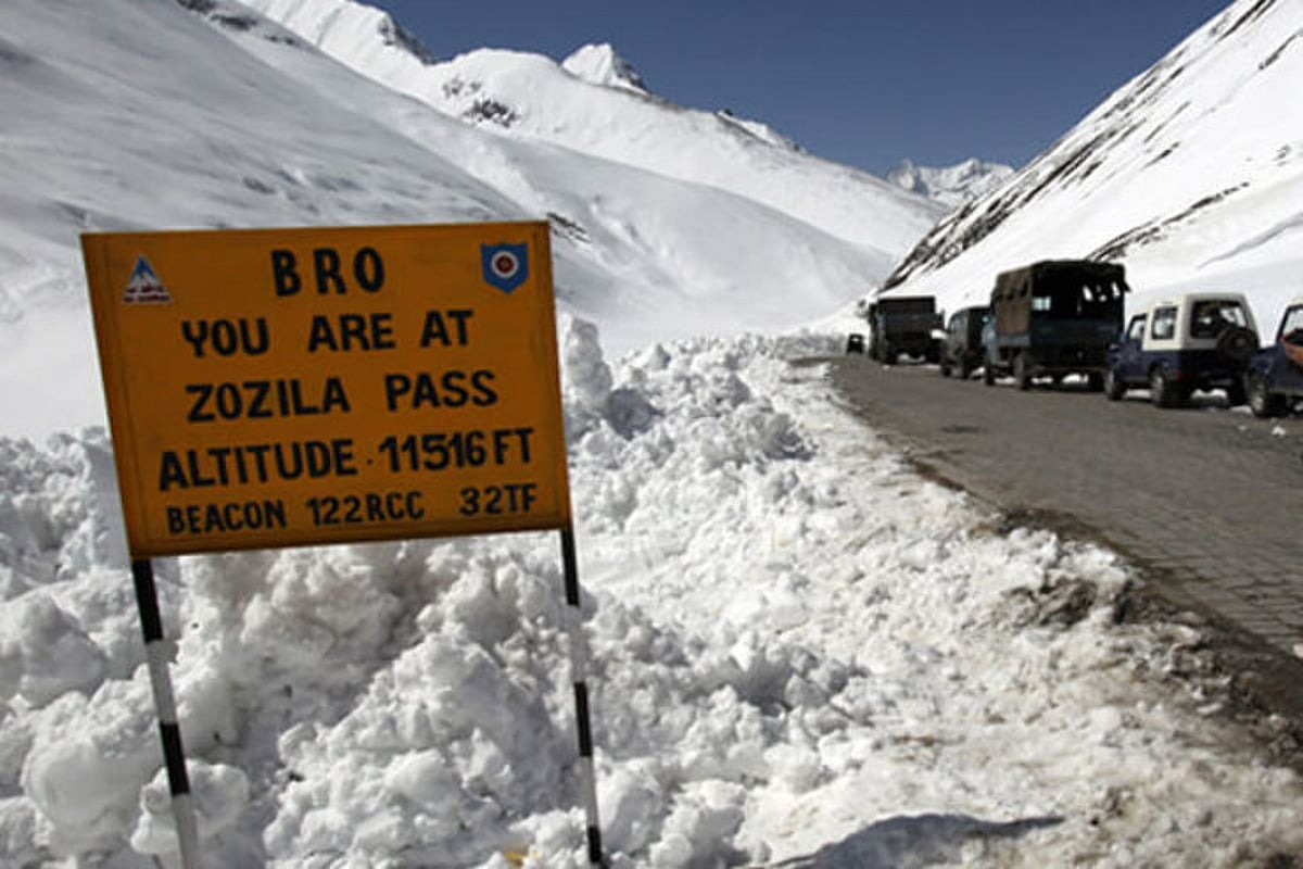 ZojiLa Pass Joining Srinagar And Leh Opened After Closure Of 110 Days By BRO - Vimarsana News
