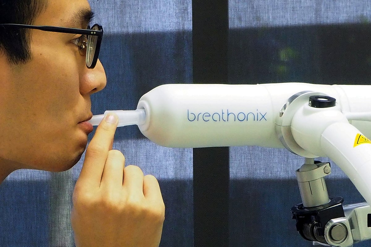 Breathonix's Covid-19 breath test gets provisional approval in Singapore that can give results within a minute. - Vimarsana News