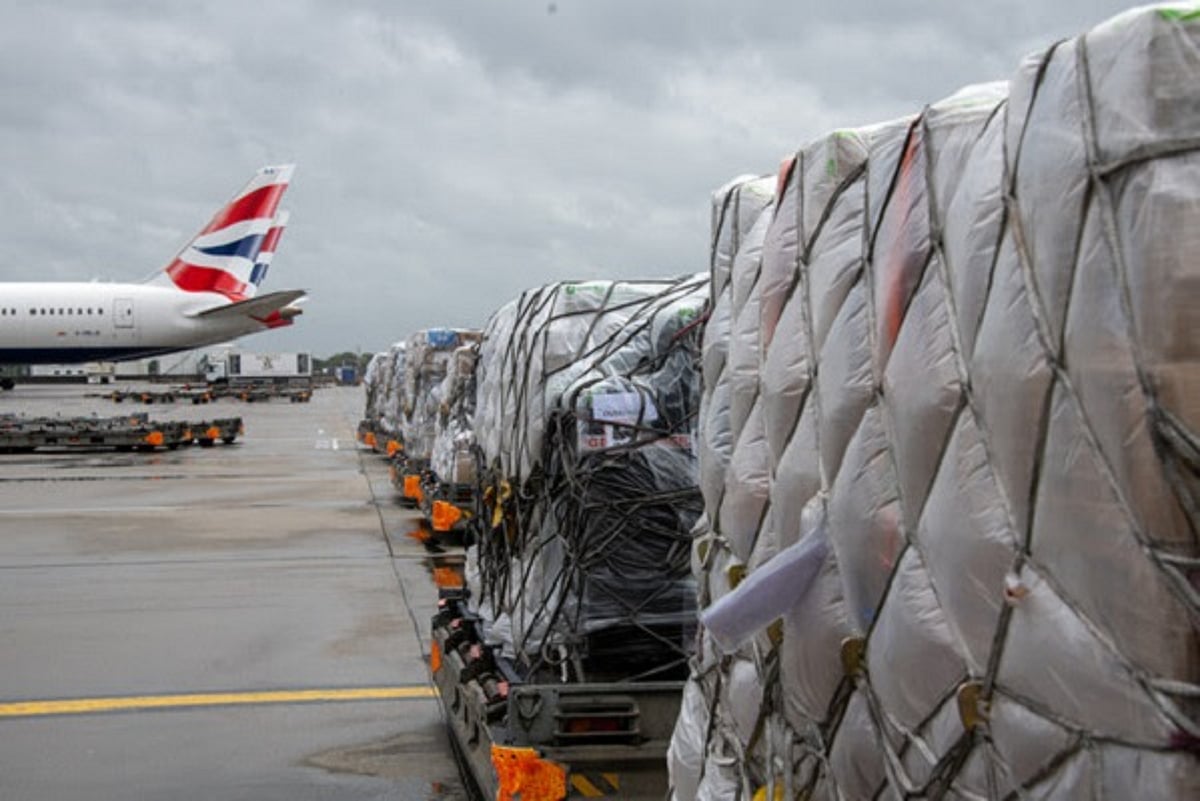 British Airways Delivers 18 Tonnes Of Medical Aid To India - Vimarsana News