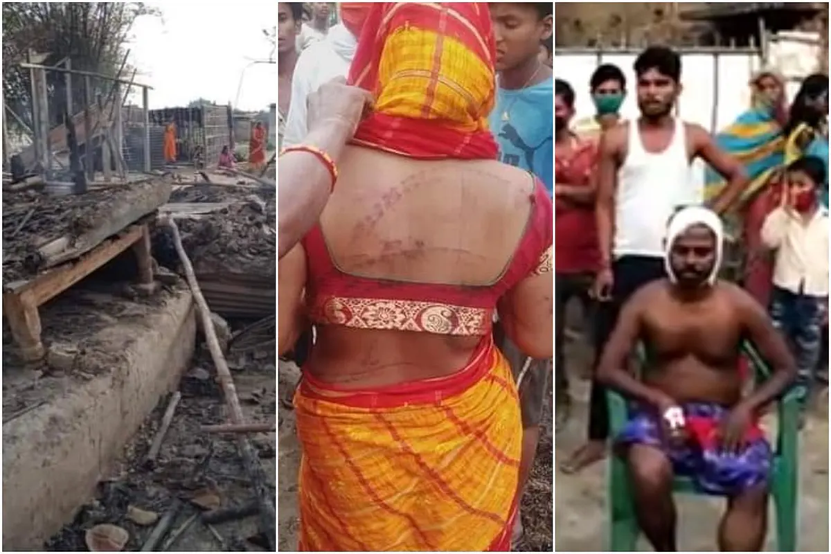 Muslim Mob Sets Fire To Houses Of Dalit Neighbours In Bihar’s Purnia. Police Attacked, One Resident Dead