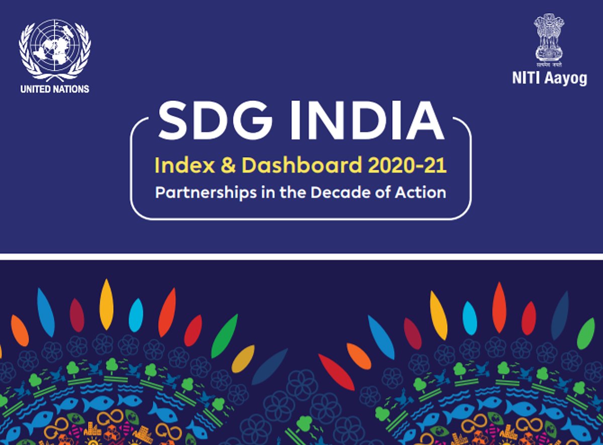 In Brief: How Indian States Performed On NITI Aayog's 'Sustainable Development Goals' Index In 2020 - Vimarsana News