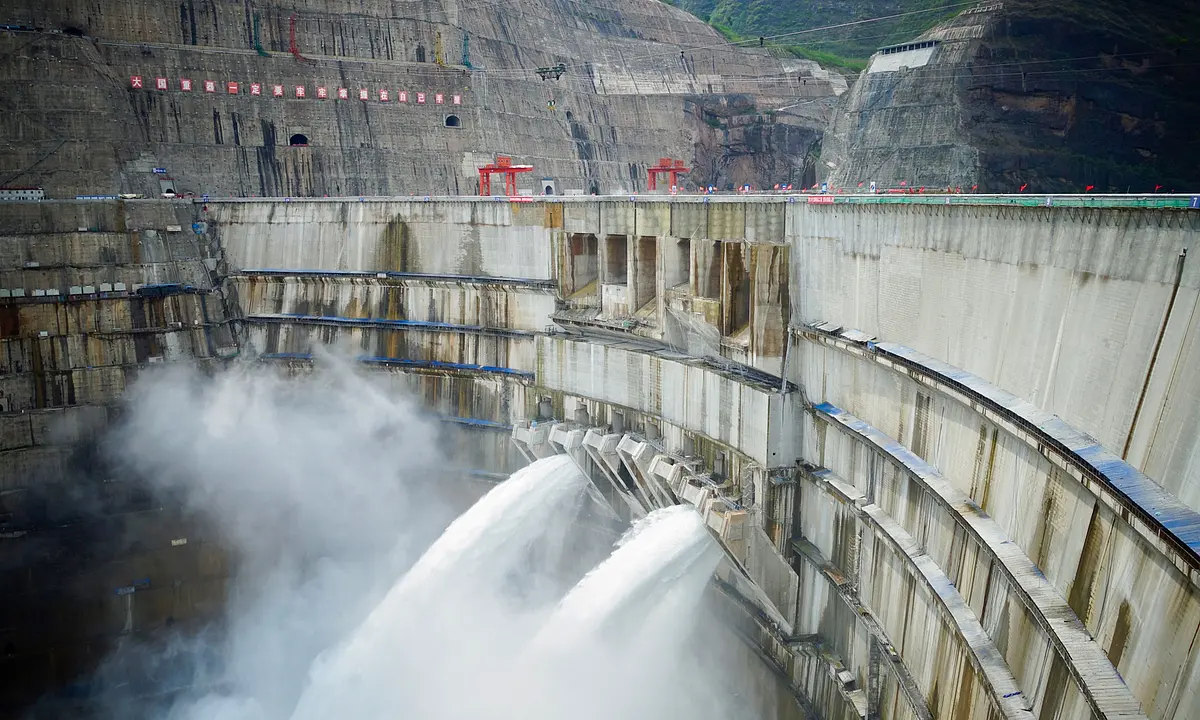 China: 16 GW Baihetan Hydropower Station, Set To Be World's Largest When Complete, Begins Operation On 2 Out Of 16 Turbines