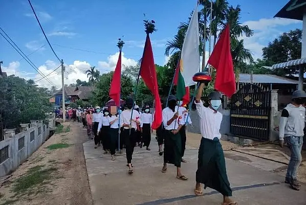 Myanmar Headed For Long And Bloody Civil War As New Resistance Militia Steps Up Attacks On Military Junta