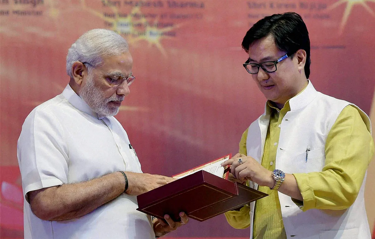 Another Message To China After Modi's Call To Dalai Lama? Kiren Rijiju Becomes First Union Cabinet Minister From Arunachal