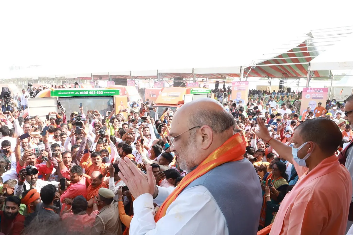Road Map 2022 Will Be Amit Shah's Main Challenge As He Flags Off BJP's Uttar Pradesh, Uttarakhand Campaigns