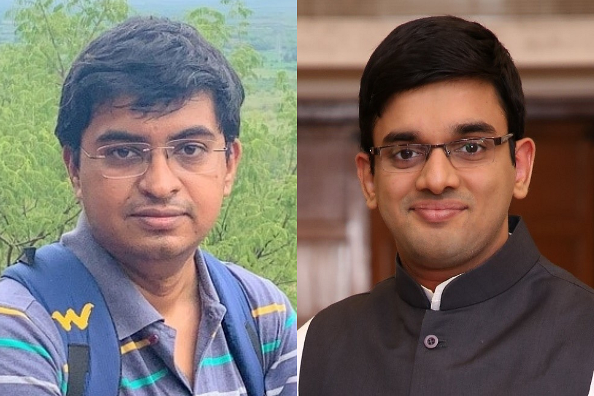 Shashwath T R (left) and Sharan Srinivas J (right) have co-founded the startup Mindgrove Technologies Private Limited in Chennai.