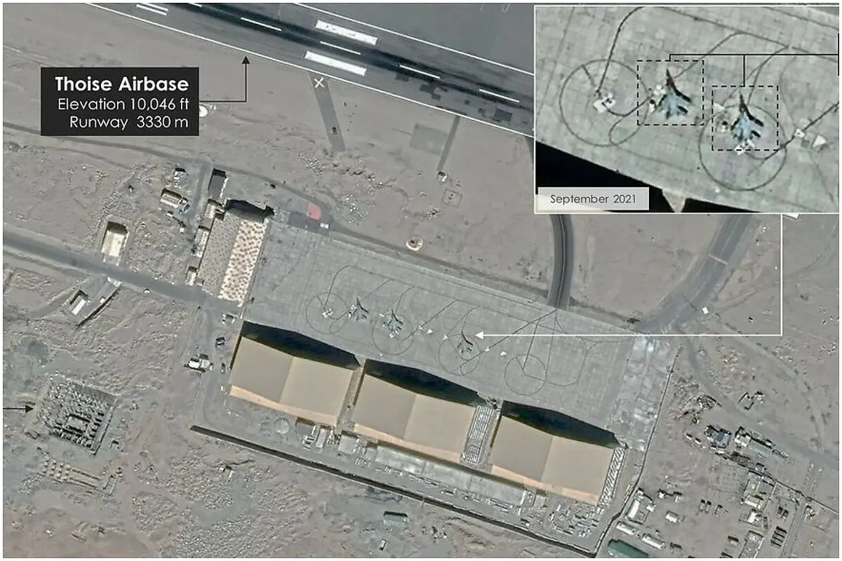 Satellite Imagery Shows IAF Has Deployed MiG-29s At Thoise Airbase In Ladakh