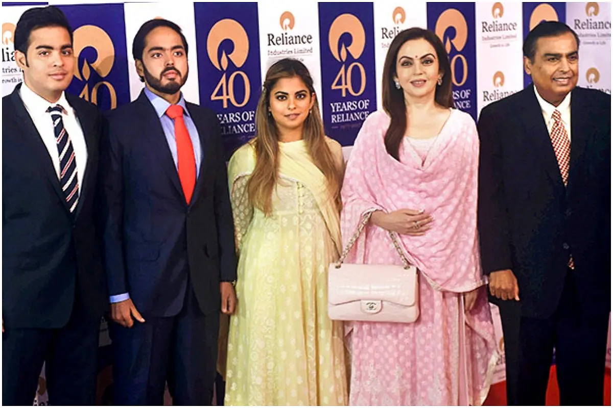 Reliance Refutes Rumours About Ambanis' Relocation To London