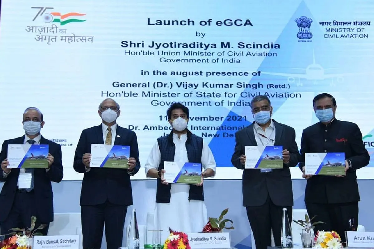 Union Minister Scindia Launches eGCA, An e-Governance Platform To Automate Functions Of DGCA