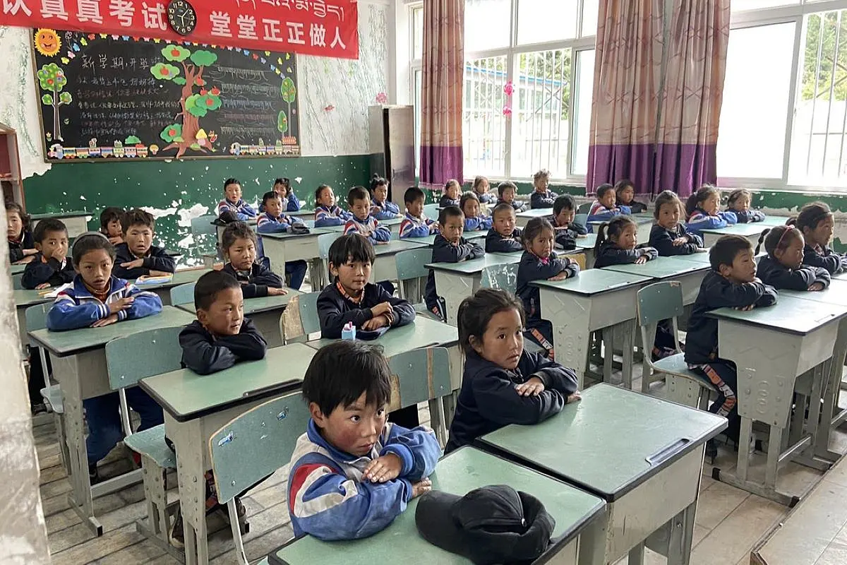 Tibet: 78% Of Children Separated From Parents, Forced To Study In
In Chinese Colonial Boarding Schools As Part Of 'Sinicization' Agenda