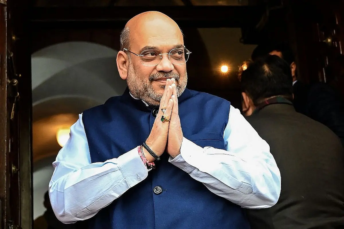 Amit Shah Meets Exodus-Affected Families In Kairana As He Begins Door-To-Door Campaign In Western UP