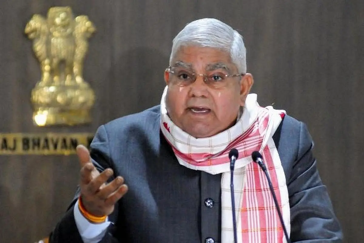 'Historic Mandate Of Parliament Undone': Vice President Dhankar Tears Into Judiciary Over NJAC