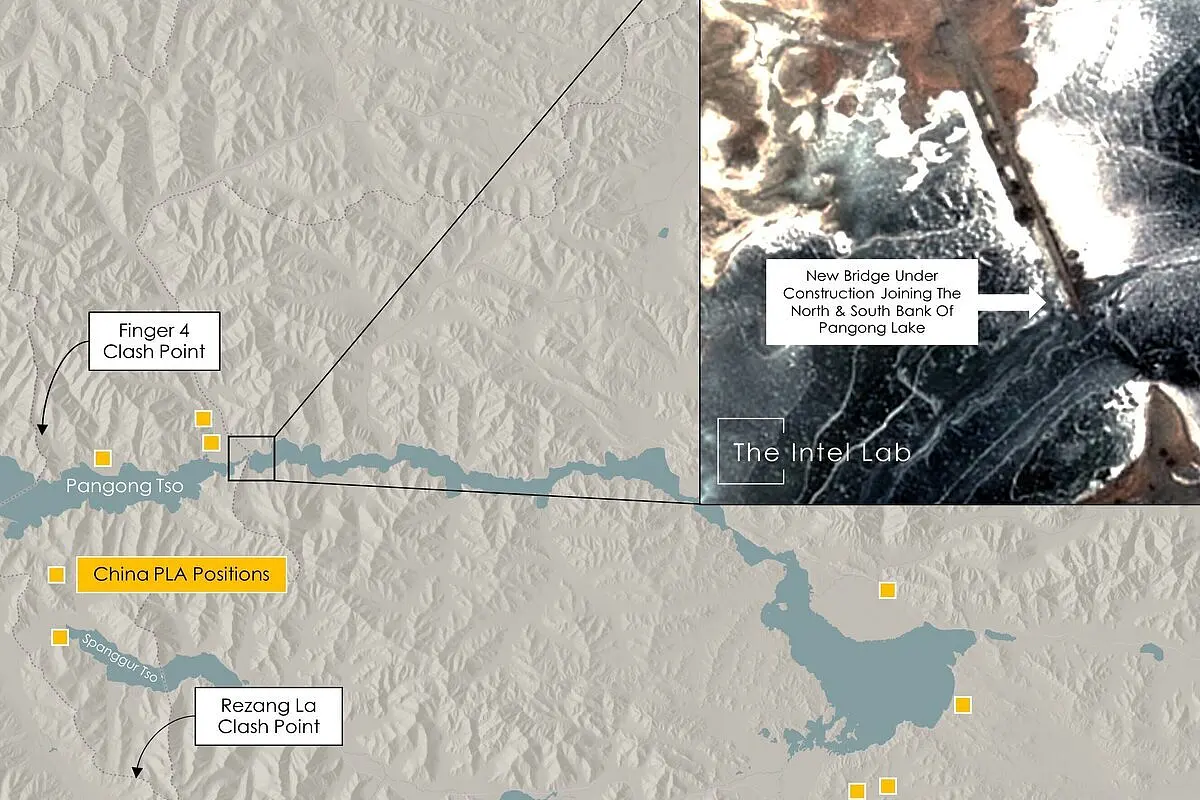 China's Bridge Over Pangong Lake: Where It Is Being Built And How It Will Help The People's Liberation Army