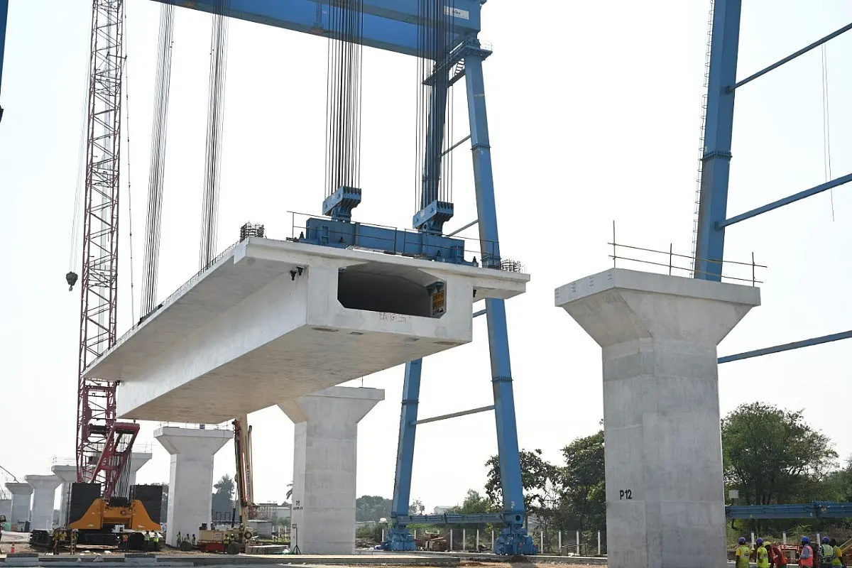 Mumbai - Ahmedabad Bullet Train Project: NHSRCL Develops 25 Casting Yards On 1,000 Acres