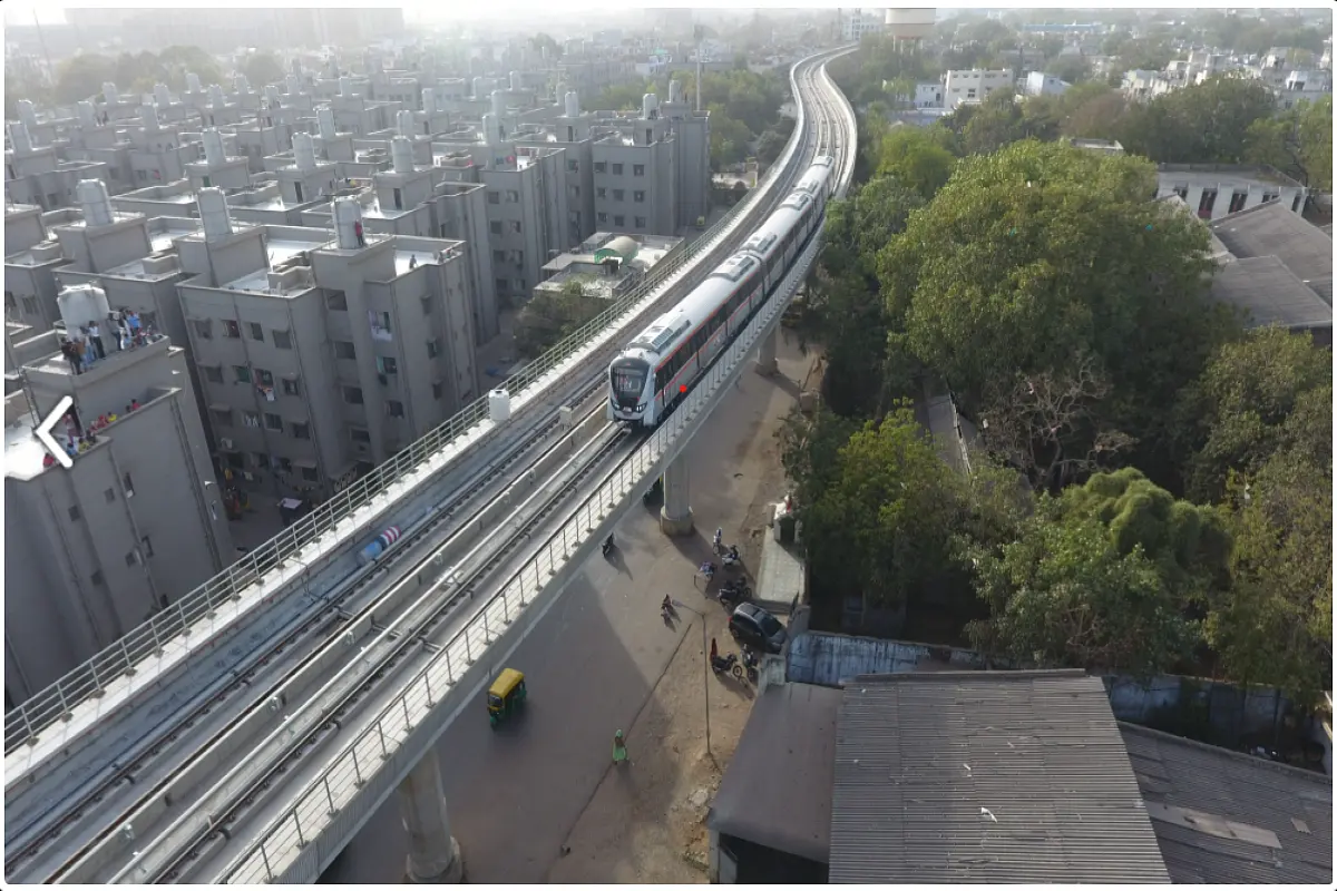Ahmedabad Metro: Trial Run Begins In Gyaspur-Jivraj Park Stretch Of North-South Line As GMRC Races Against Time To Complete 39.26 km Phase 1 By Aug 22