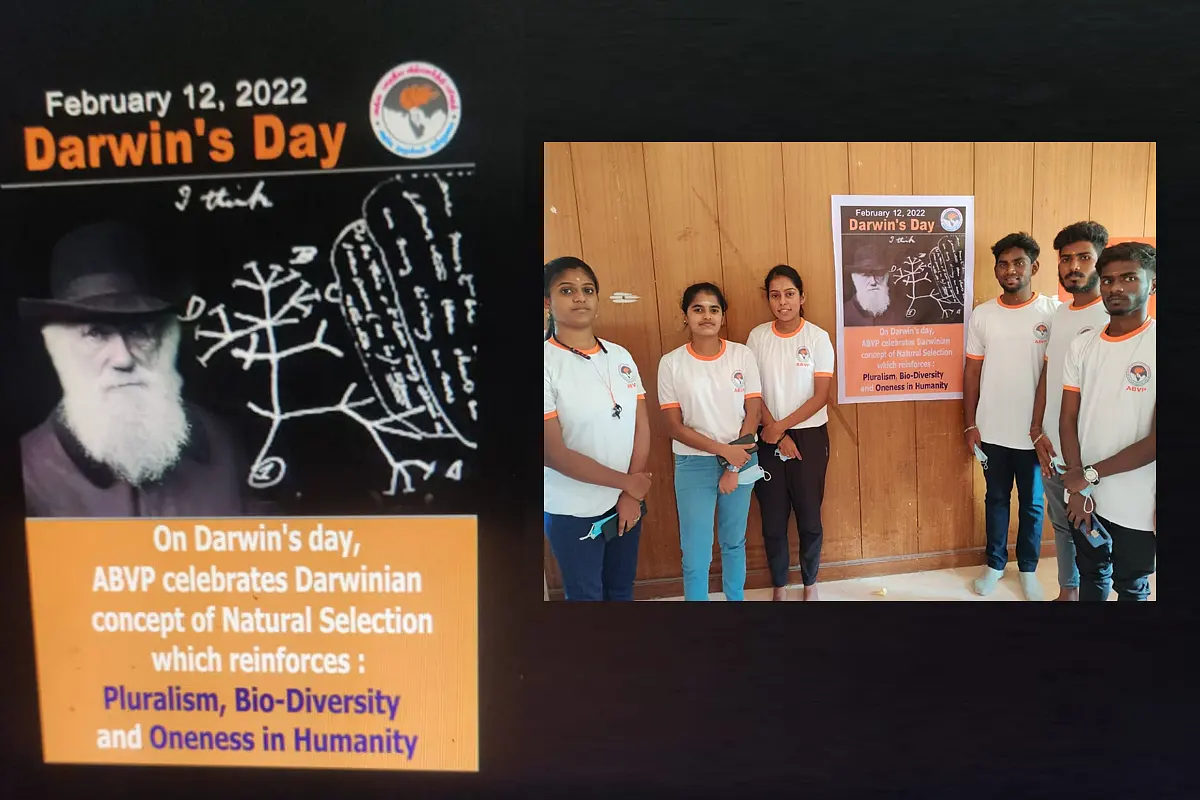 On The Other Side Of The Peninsula, This Student Organisation Celebrated Darwin's Day