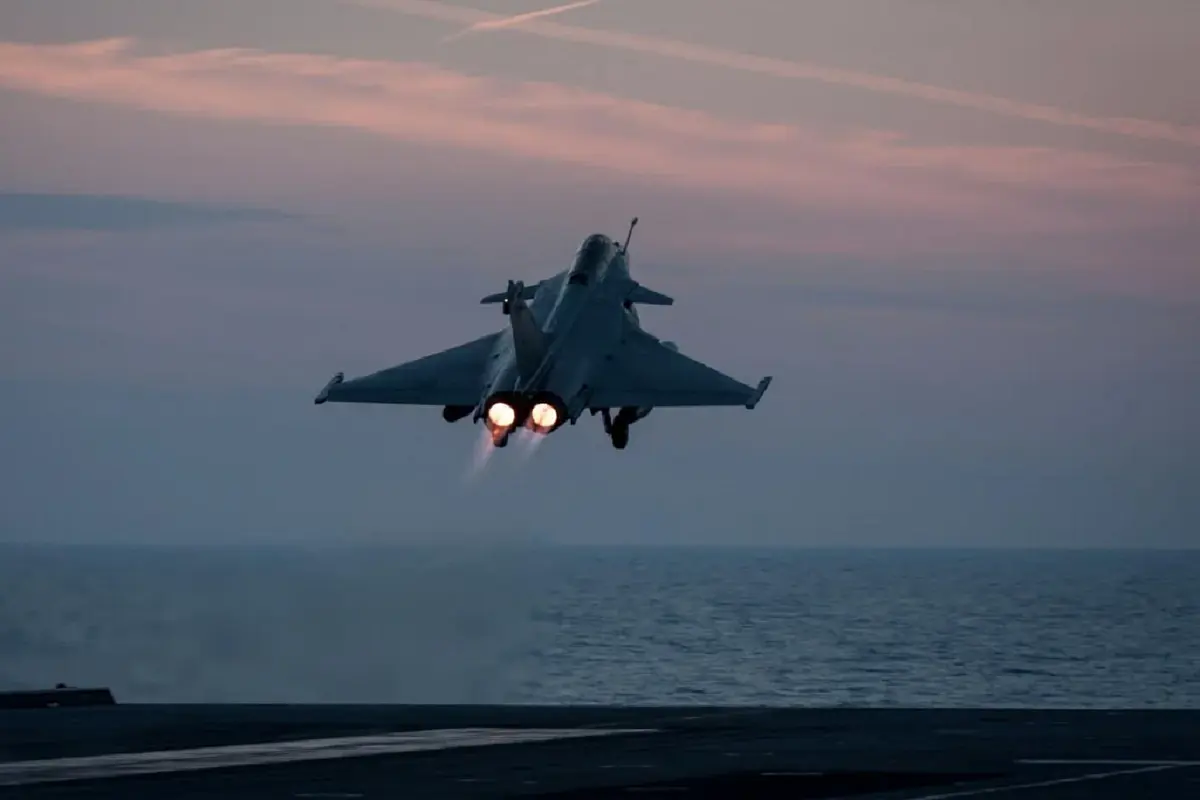 India Flight Tests Marine Variant Of Rafale Fighter Jet For INS Vikrant