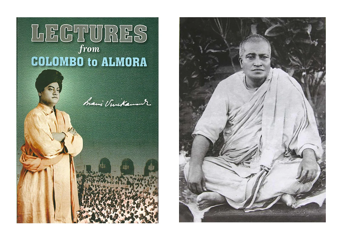The inspiration of Swami Vipulananda Swami Vivekananda (L), his guru Swami Sivananda of Sri Ramakrishna Math (R)