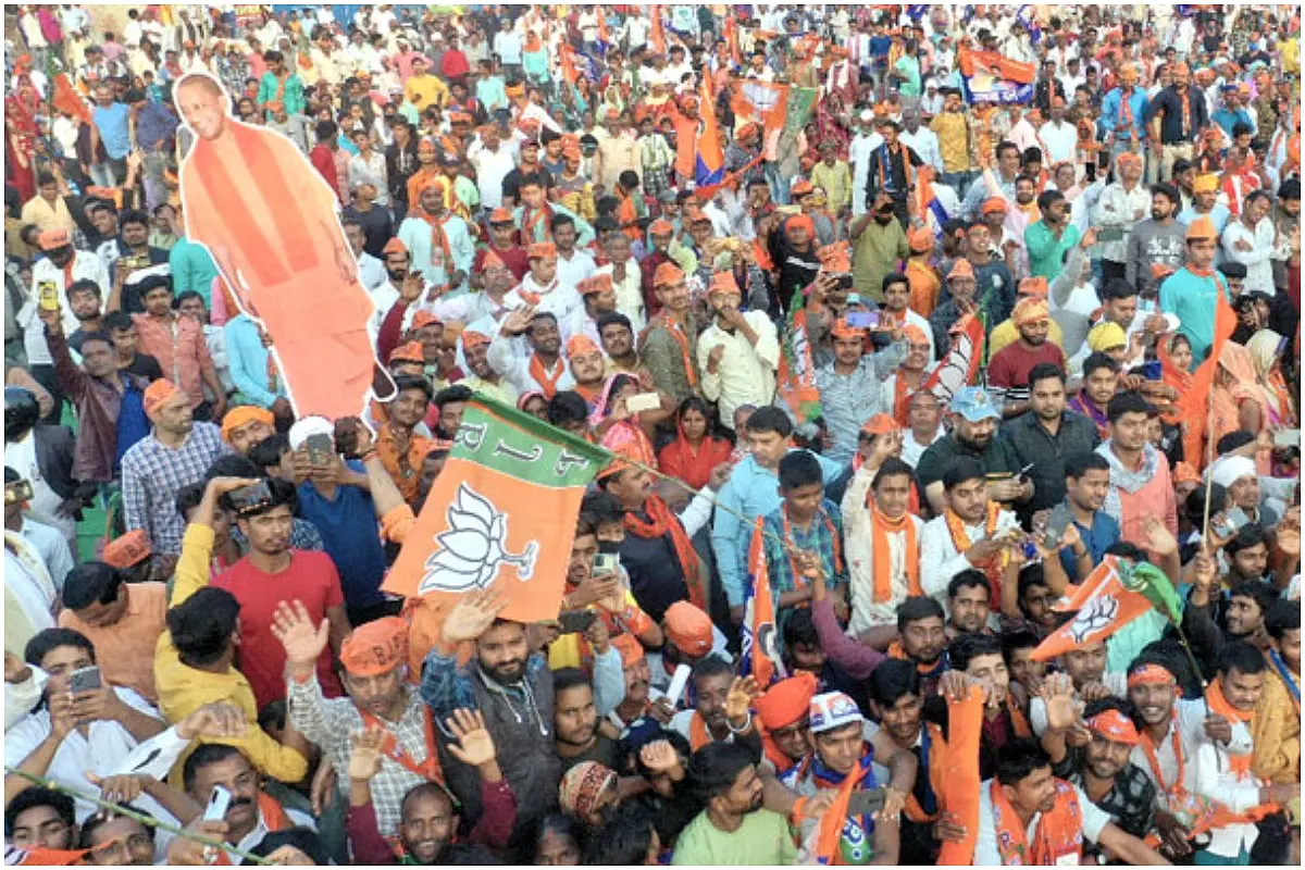 The Swarajya Predictor Model: At 43 Per Cent Base Vote Share, BJP Is Hitting 300 In Uttar Pradesh