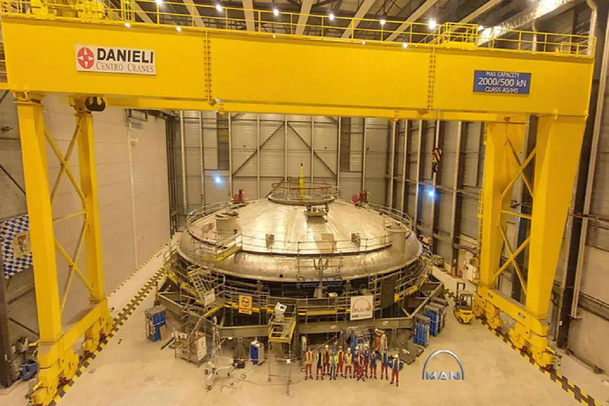 Global Fusion Project: L&T Completes Top Lid Assembly Of Cryostat At ITER In France