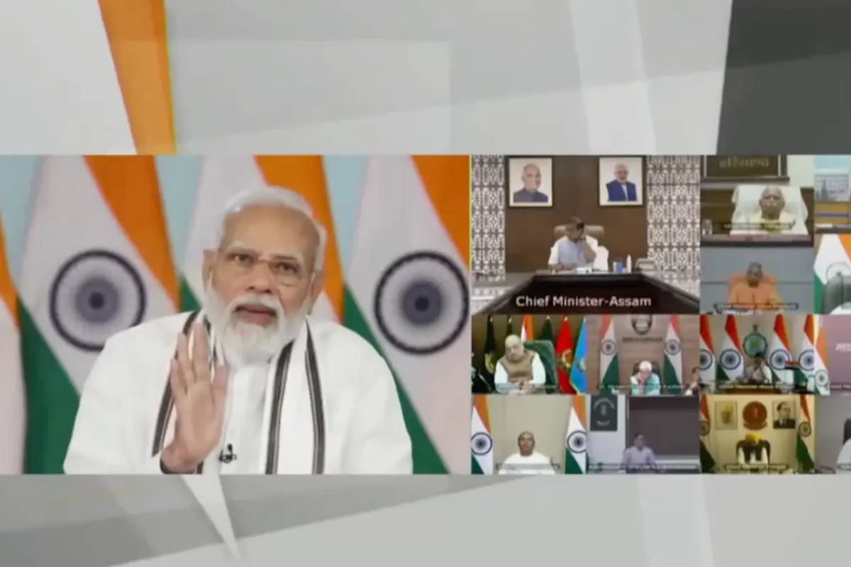 PM Modi Interacts With Chief Ministers On Emerging COVID-19 Situation In Country
