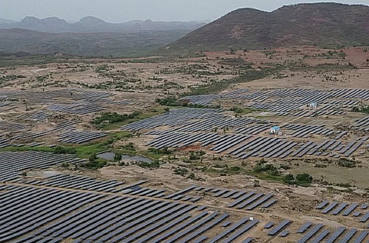 A 100 MW solar plant build by Tata Power in Anantapur of Andhra Pradesh