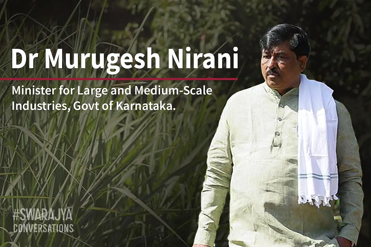 Karnataka Industry Minister Murugesh Nirani On How Mysuru Wadiyar's Vision Can Serve As Inspiration For Youth To Take Up Entrepreneurship