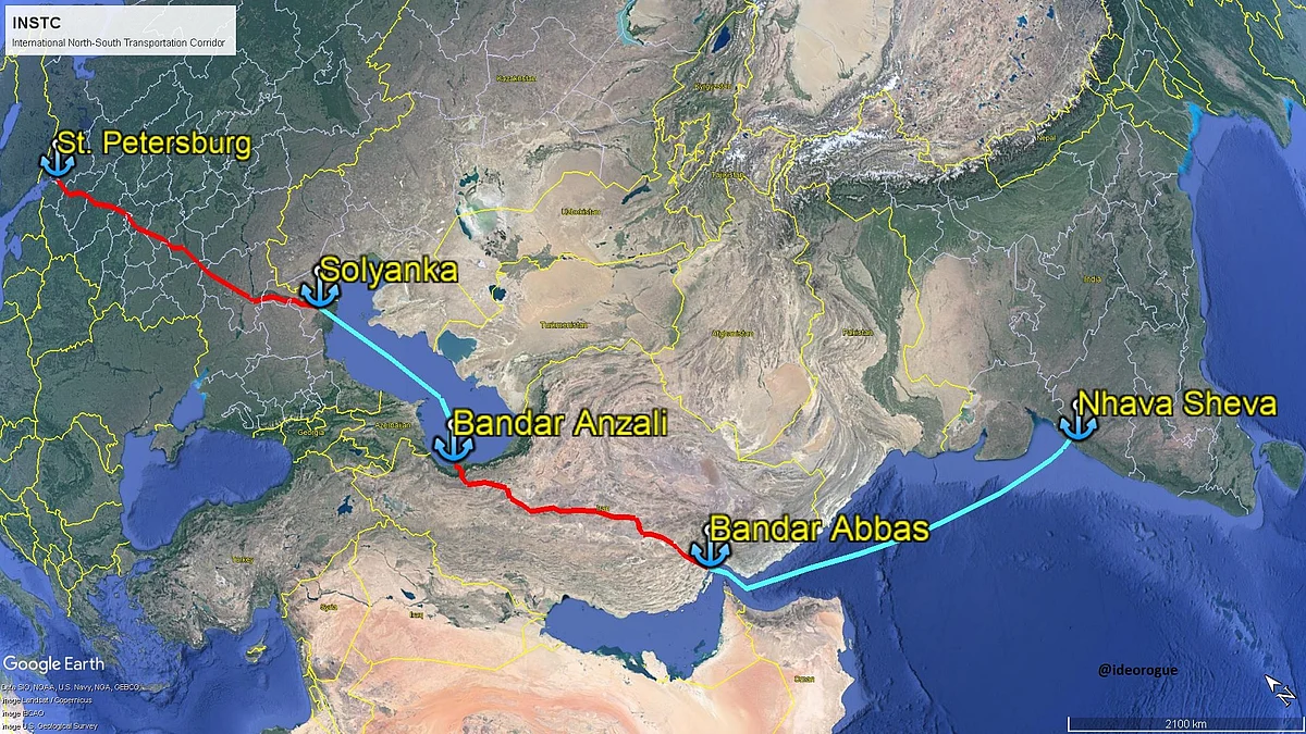 The INSTC route