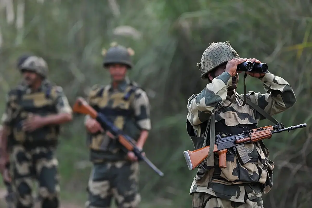 Blueprint Defining Extended 50 Km Jurisdiction Of Border Security Force In Punjab, Bengal And Assam Ready