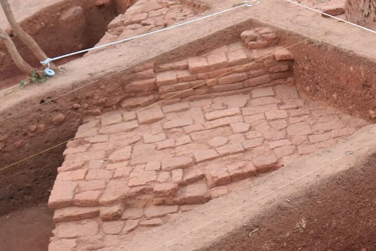 Patna: ASI Unearths Remnants Of Brick Walls Believed To Be Of Kushan Age
