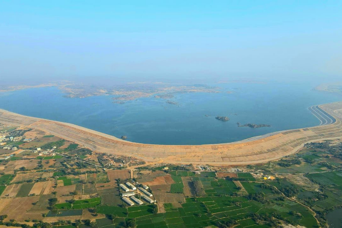 Kaleshwaram Lift Irrigation project (Photo: YSR/Twitter)