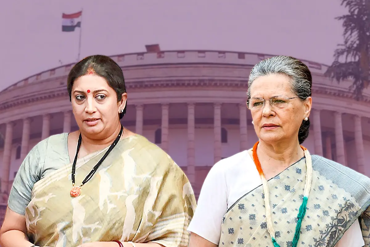 Sonia Gandhi-Smriti Irani Altercation Outside Lok Sabha After Uproar In House Over Chowdhury's 'Rashtrapatni' Remark: Reports