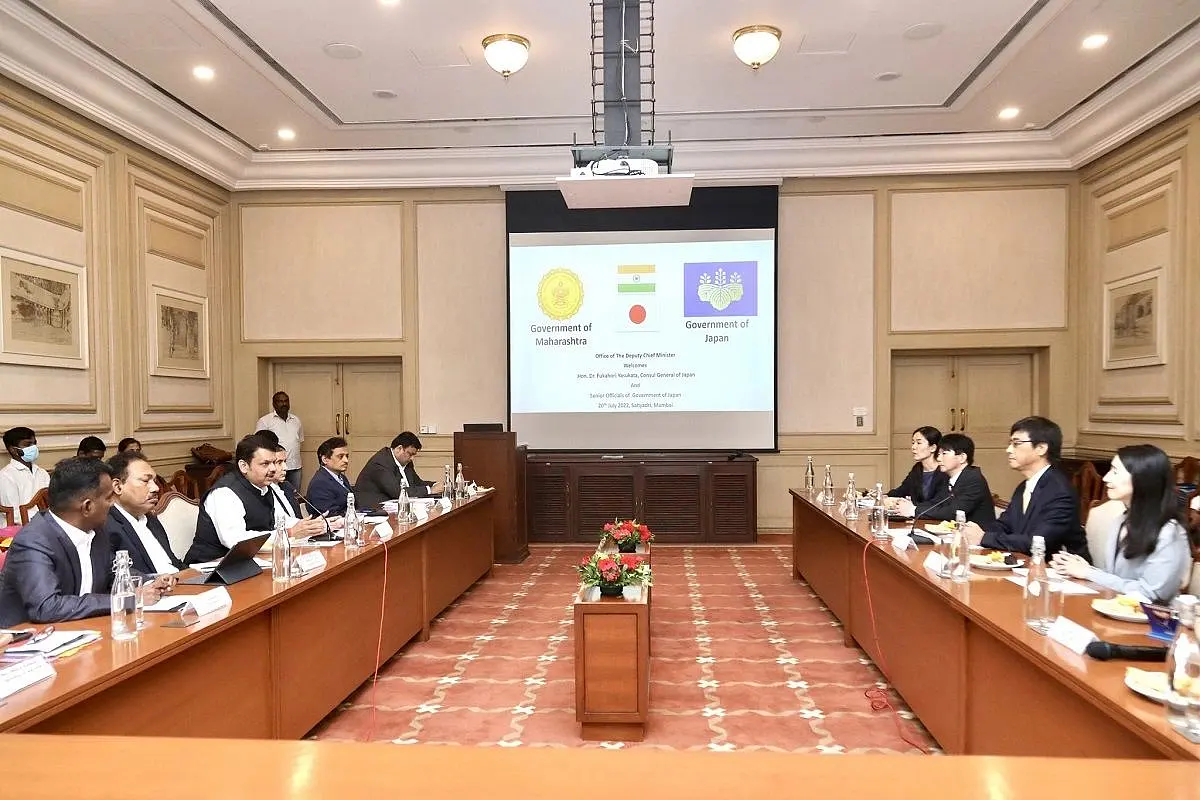 Fadnavis Meets Japanese Officials, Assures Fast-tracking Of Mumbai - Ahmedabad Bullet Train Project