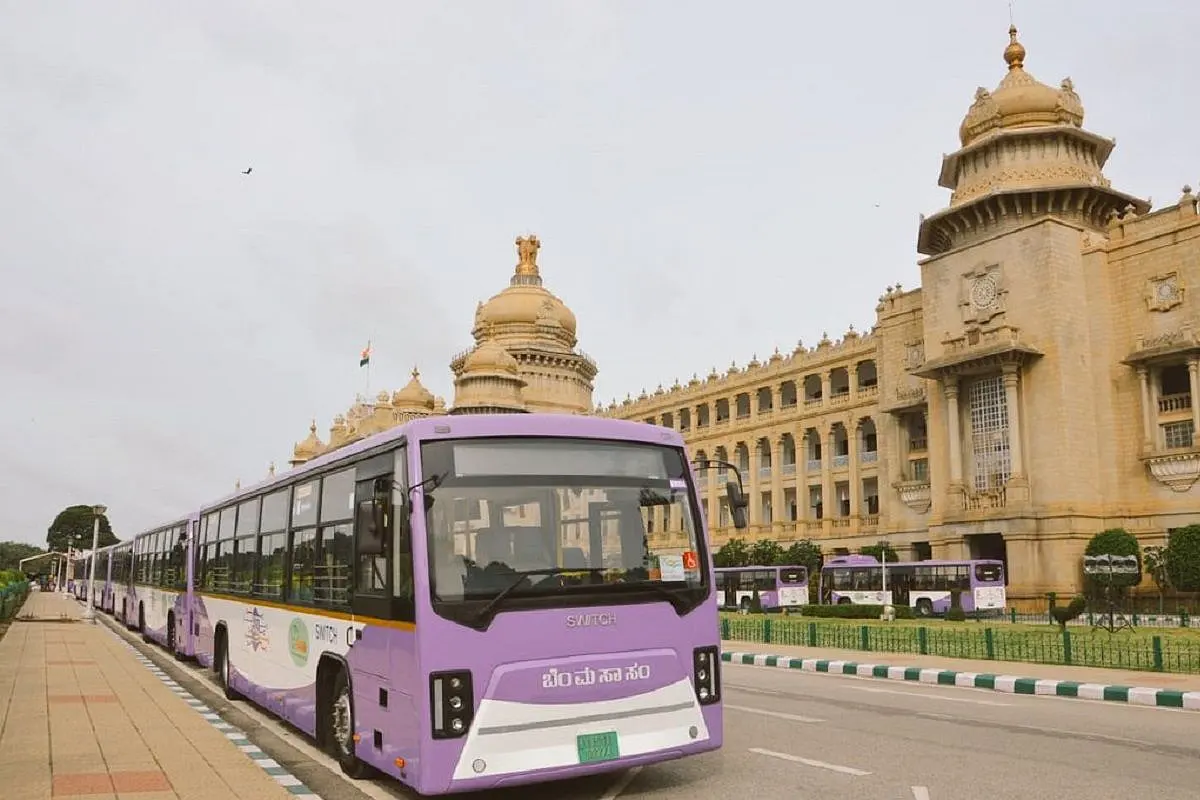 75 Electric Buses Join Bengaluru's Public Transport, To Reduce 14,500 Tonnes Of Carbon Emission Per Year
