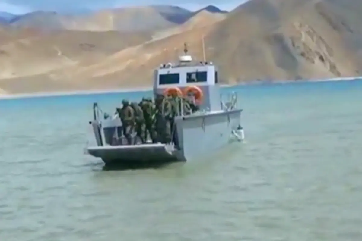 As China Stalls Disengagement Talks, Army Showcases Landing Craft Assault Capability In Pangong Lake
