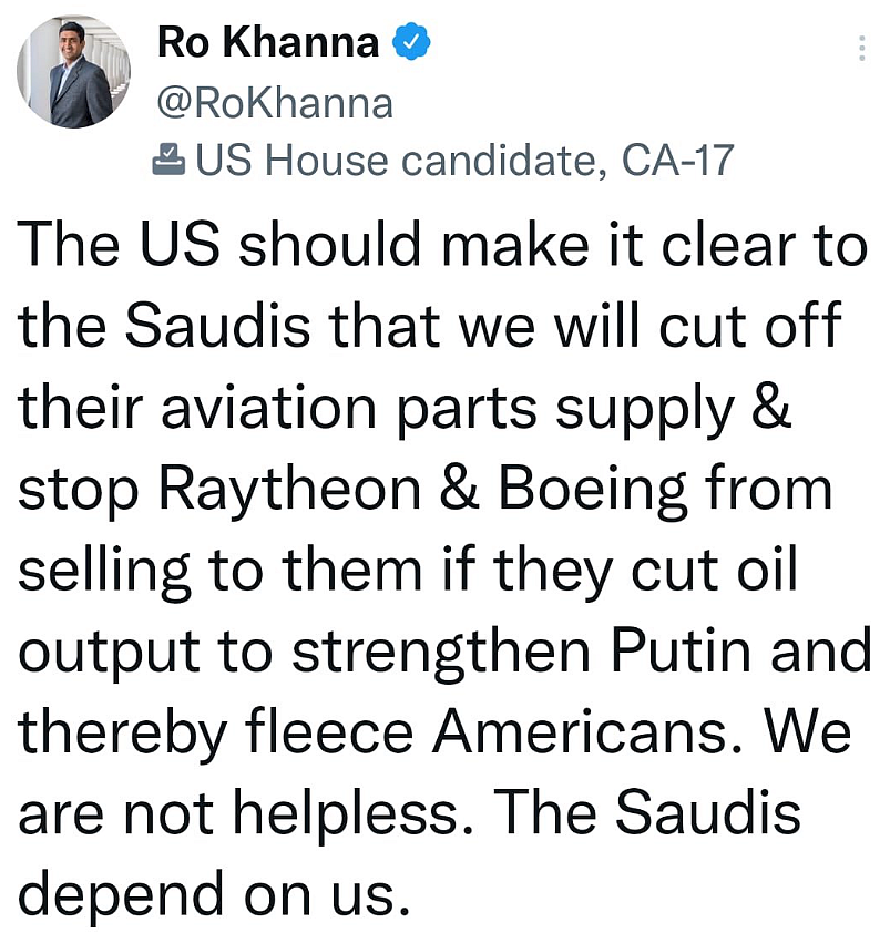 Tweet Screenshot