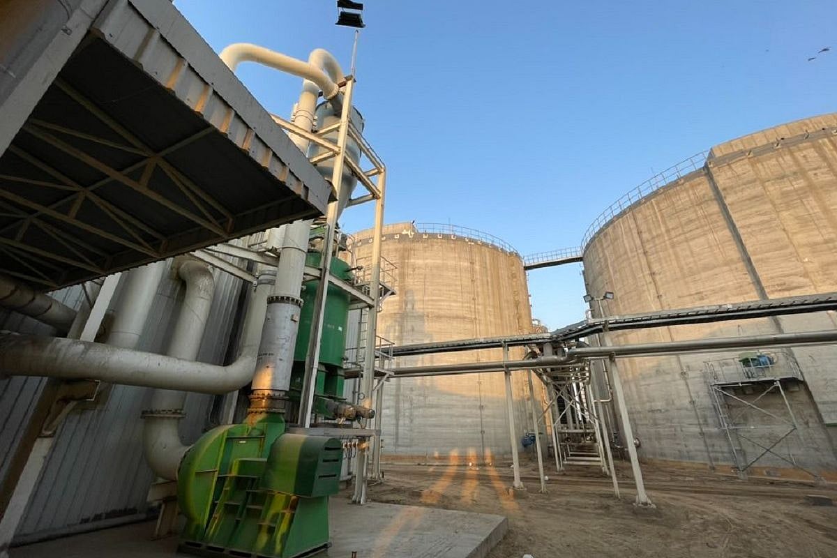 Compressed Bio Gas plant in Sangrur (@HardeepSPuri/Twitter)