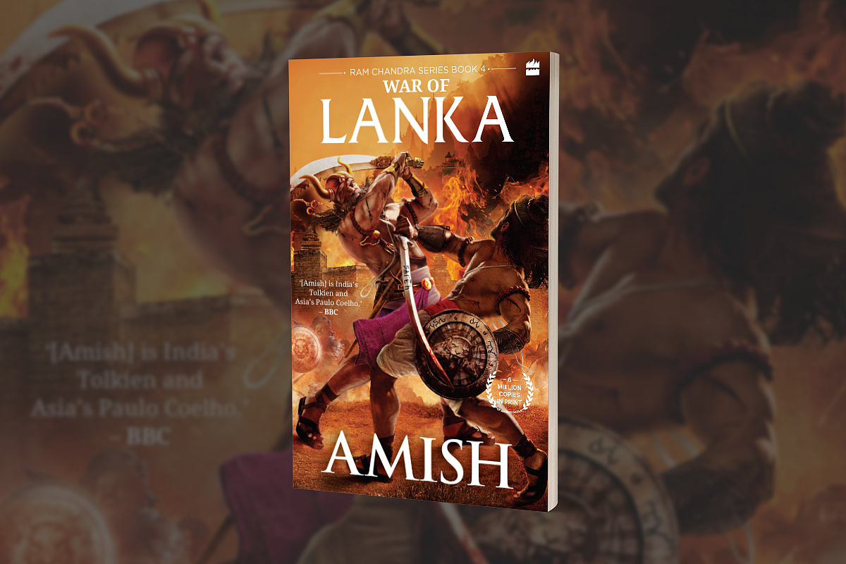 'War of Lanka', fourth book in the Rama Chandra series.
