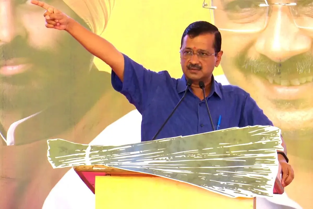 AAP Chief Arvind Kejriwal Eyes Congress Vote Share In Gujarat