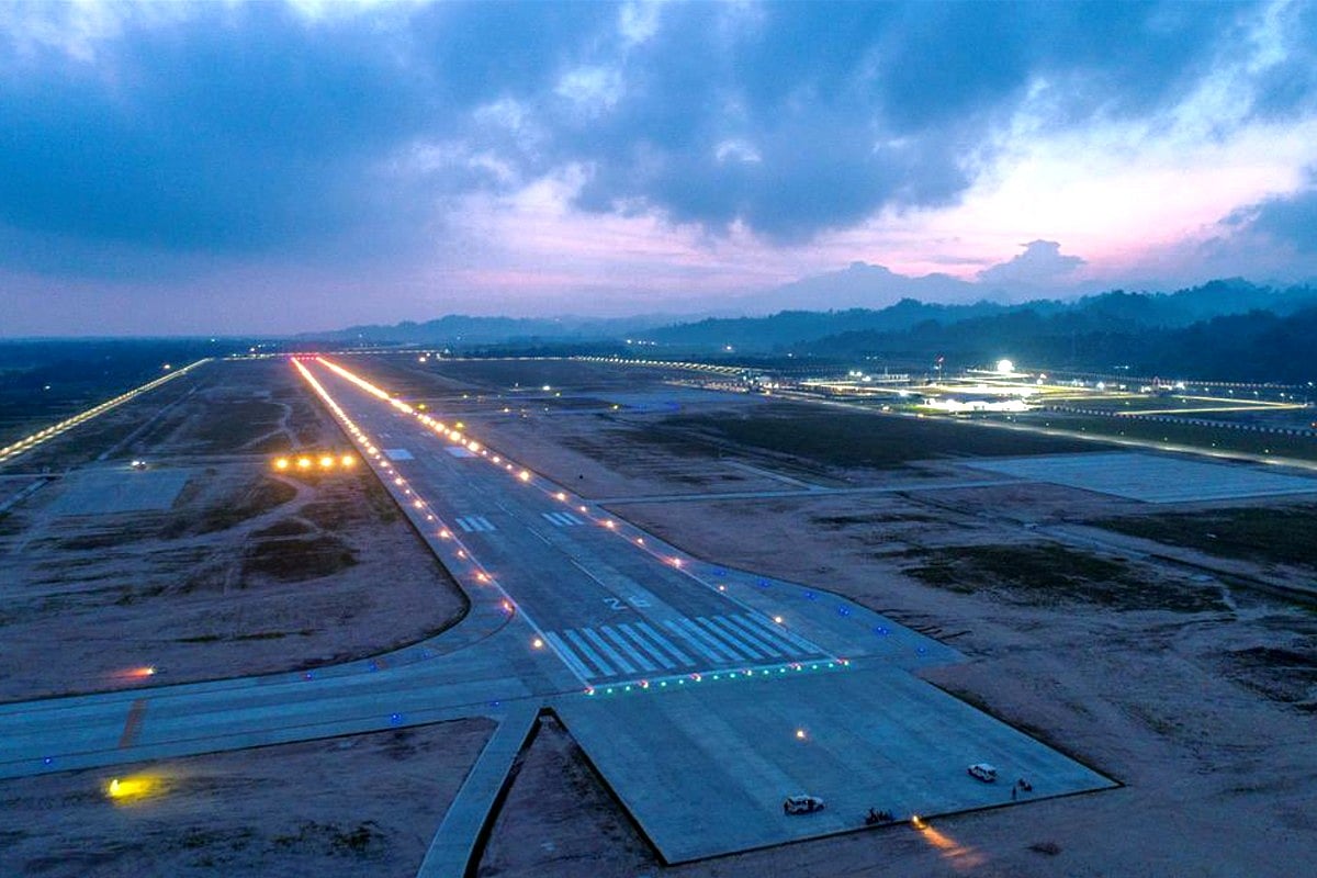 Greenfield Donyi Polo Airport, in Itanagar. AP