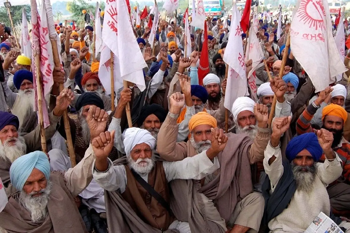 Punjab: Farmer Activists Protest Against Land Acquisition For Delhi - Amritsar - Katra Expressway