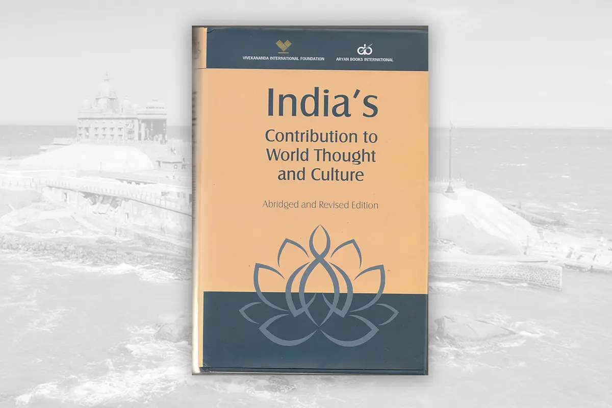 'India's Contribution To World Thought And Culture': Return Of A Classic
