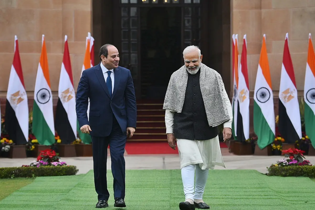 India, Egypt Decide To Elevate Ties To Strategic Partnership, To Raise Bilateral Trade To $12 Billion In Five Years