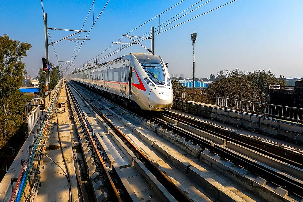 RRTS Trains Roll Out For Dynamic Test Runs Along Priority Section On Delhi-Meerut Corridor