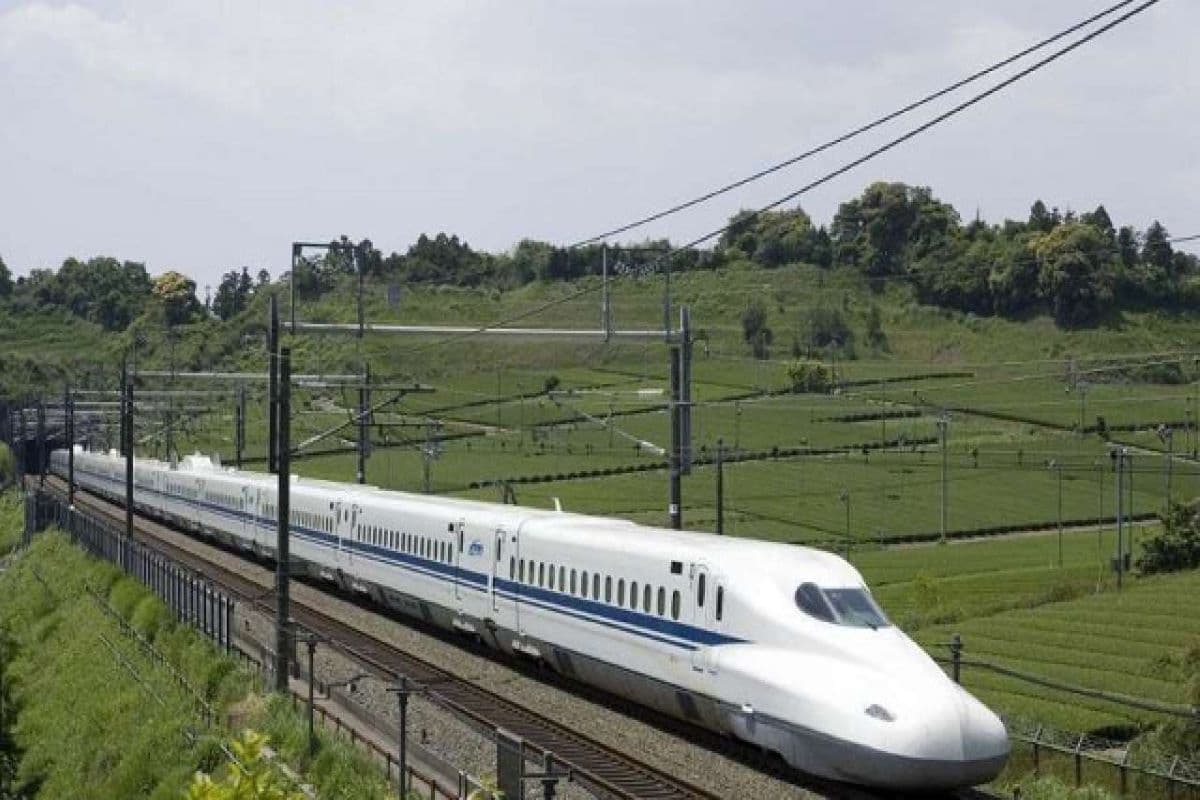 Ahmedabad Mumbai Bullet Train Amidst Tense Exchanges Land Acquisition 