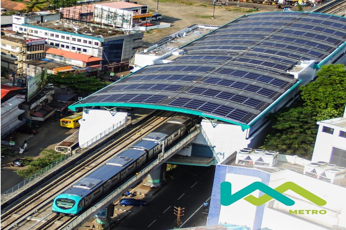 Hyderabad Metro HMRL To Increase Solar Power Capacity To 12 Megawatts