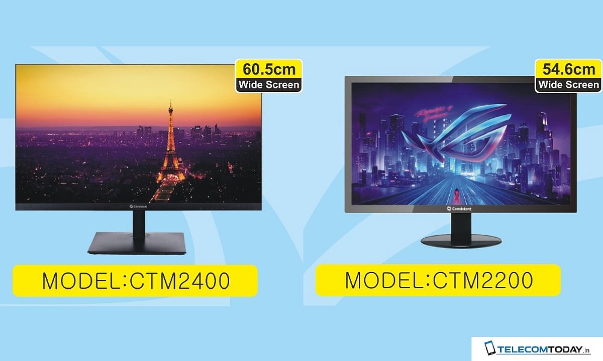 Consistent Brings Two New Ultra-slim FHD LED Monitors