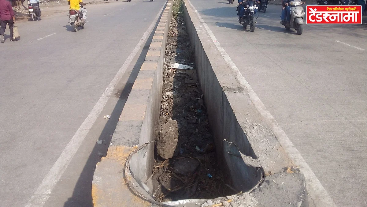6 कोटींच्या रस्त्यातील दुभाजकाच्या सुशोभीकरणाचा निधी कोणी लाटला?
