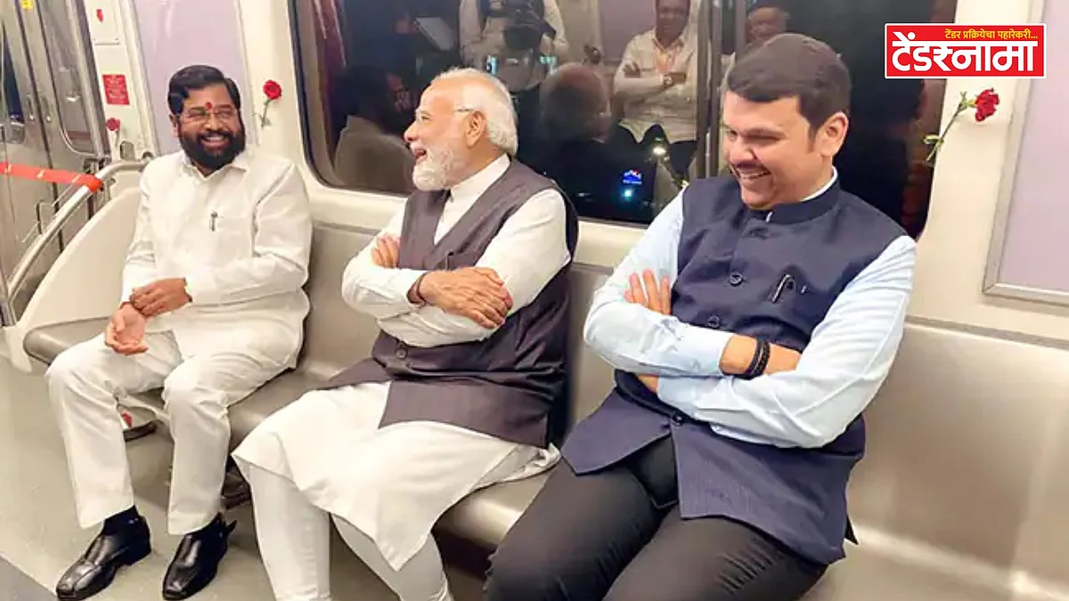 Narendra Modi, Devendra Fadnavis, Eknath Shinde